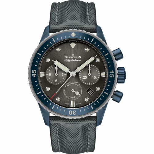 Blancpain Fifty Fathoms Bathyscaphe Ocean Commitment II Flyback Chronograph 5200-0310-G52 A